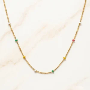 Colour Beaded Chain