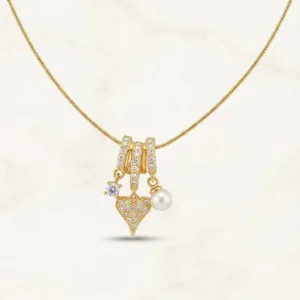 Charming Multi-Dangle Pendant Necklace